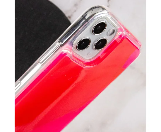 Неоновий чохол Neon Sand glow in the dark для Apple iPhone 11 Pro (5.8 ") Рожевий