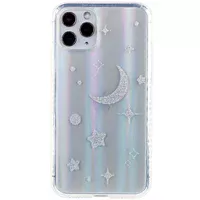 TPU + Glass чохол Aurora Space для Apple iPhone 11 Pro (5.8 ") Місяць