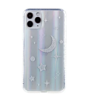 TPU+Glass чехол Aurora Space для Apple iPhone 11 Pro (5.8") Месяц
