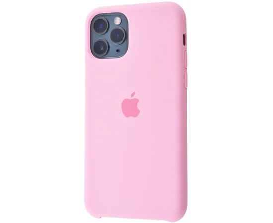 Чехол Silicone case (A) для Apple iPhone 11 Pro (5.8") Розовый  / Cotton Candy