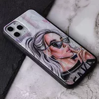 TPU+PC чехол Prisma Ladies для Apple iPhone 11 Pro (5.8") Fake