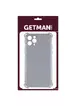 TPU чехол GETMAN Ease logo усиленные углы для Apple iPhone 11 Pro (5.8") Серый (прозрачный)