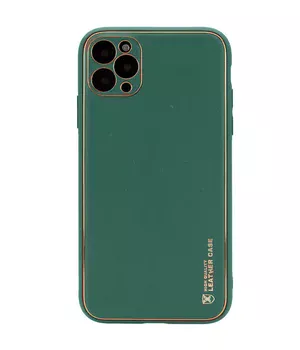 Шкіряний чохол Xshield для Apple iPhone 11 Pro (5.8 ") Зелений / Army green