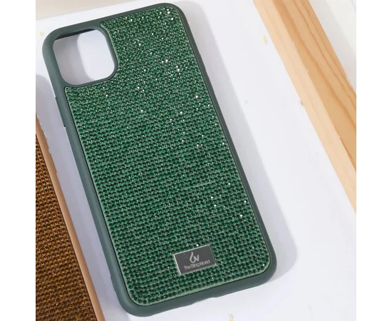 TPU чохол Bling World Grainy Diamonds для Apple iPhone 11 Pro (5.8 ") Зелений