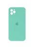 Чехол Silicone Case Square Full Camera Protective (AA) для Apple iPhone 11 Pro (5.8") Бирюзовый / Turquoise