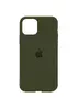 Чехол Silicone Case Full Protective (AA) для Apple iPhone 11 Pro (5.8") Зеленый / Dark Olive