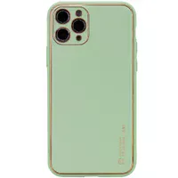 Шкіряний чохол Xshield для Apple iPhone 11 Pro (5.8 ") Зелений / Pistachio
