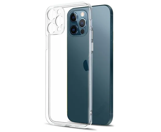 TPU чохол Epic Transparent 1,5mm Full Camera Apple iPhone 11 Pro (5.8") Безбарвний (прозорий)