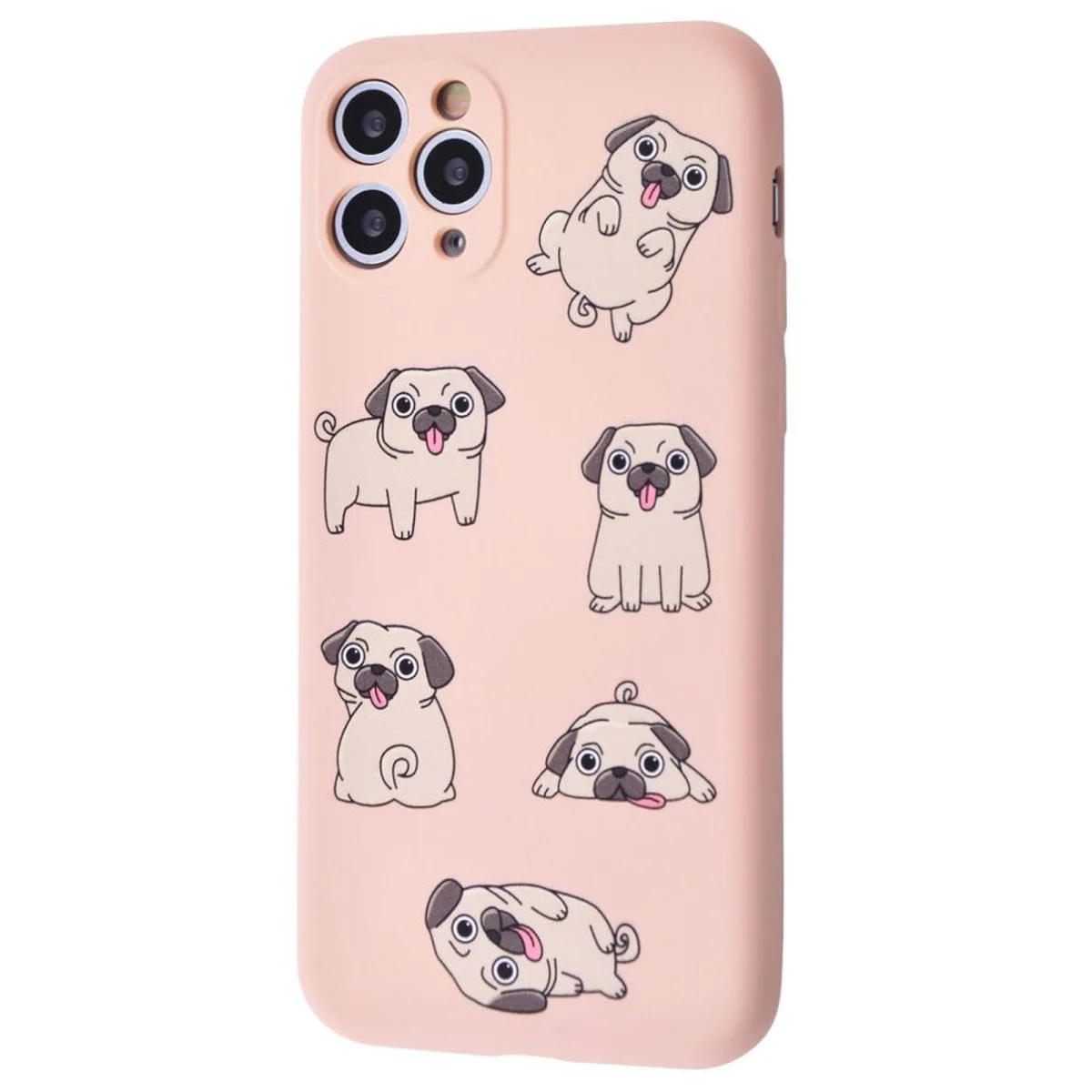 TPU чехол WAVE Fancy для Apple iPhone 11 Pro (5.8") Pug / Pink sand