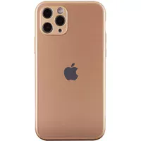 TPU+Glass чехол Matte Candy Full camera для Apple iPhone 11 Pro (5.8") Золотой