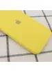Чехол Silicone Case Square Full Camera Protective (AA) для Apple iPhone 11 Pro (5.8") Желтый / Canary Yellow