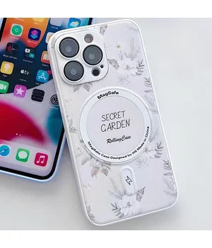 TPU+PC чохол Secret Garden with MagSafe для Apple iPhone 11 Pro (5.8") White