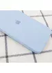 Чехол Silicone Case Square Full Camera Protective (AA) для Apple iPhone 11 Pro (5.8") Голубой / Mist blue