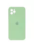 Чехол Silicone Case Square Full Camera Protective (AA) для Apple iPhone 11 Pro (5.8") Мятный / Mint
