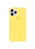 Чехол Silicone case (A) (с закрытым низом) для Apple iPhone 11 Pro (5.8") Желтый / Mellow Yellow