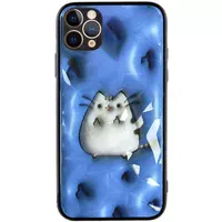 TPU+PC чехол Prisma Fluffie для Apple iPhone 11 Pro (5.8") Pusheen