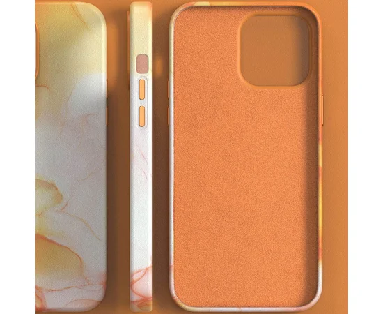 Шкіряний чохол Figura Series Case with MagSafe для Apple iPhone 11 Pro (5.8") Orange