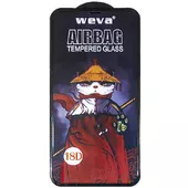 Защитное 2.5D стекло Weva AirBag (тех.пак) для Apple iPhone 11 Pro / X / XS (5.8") Черный
