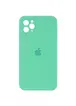 Чохол Silicone Case Square Full Camera Protective (AA) для Apple iPhone 11 Pro (5.8 ") Зелений / Spearmint