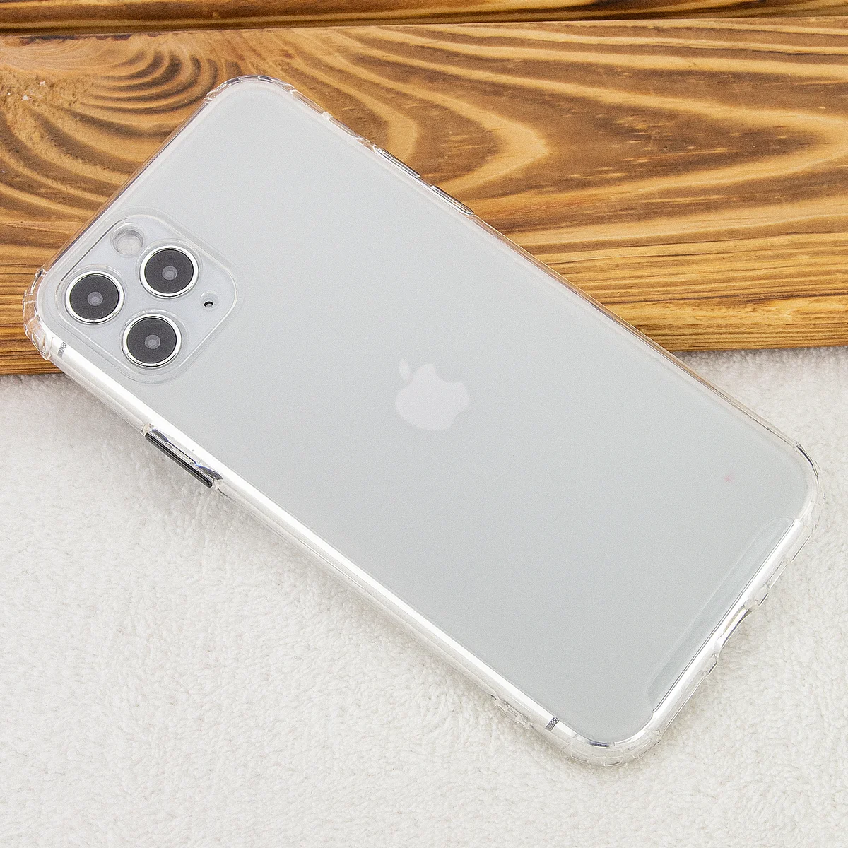TPU чохол Сolor matte для Apple iPhone 11 Pro (5.8 ") Прозорий