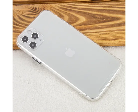 TPU чехол Сolor matte для Apple iPhone 11 Pro (5.8") Прозрачный