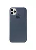 Чехол Silicone case (A) (с закрытым низом) для Apple iPhone 11 Pro (5.8") Серый / Dark Grey