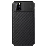 Карбонова накладка Nillkin Camshield (шторка на камеру) для Apple iPhone 11 Pro (5.8 ") Чорний / Black