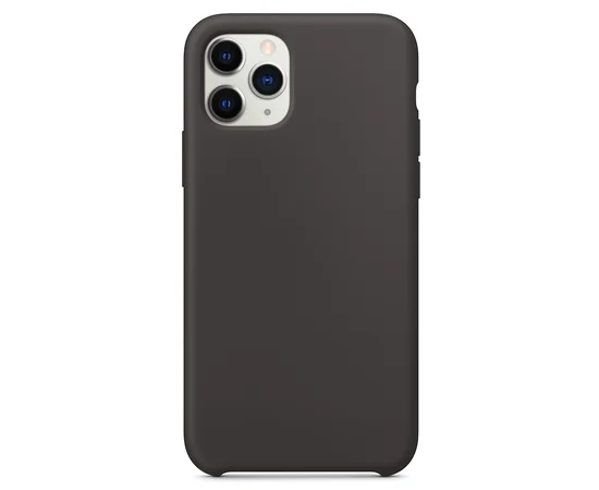 Силіконовий чохол Soft cover для Apple iPhone 11 Pro (5.8 ") Чорний / Black