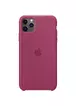 Чехол Silicone Case (AA) для Apple iPhone 11 Pro (5.8") Малиновый / Pomegranate