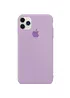 Чехол Silicone case (A) (с закрытым низом) для Apple iPhone 11 Pro (5.8") Сиреневый / Dasheen