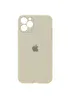 Чехол Silicone Case Square Full Camera Protective (AA) для Apple iPhone 11 Pro (5.8") Бежевый / Antigue White