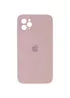 Чохол Silicone Case Square Full Camera Protective (AA) для Apple iPhone 11 Pro (5.8 ") Рожевий / Pink Sand