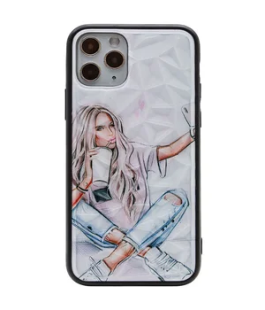 TPU+PC чехол Prisma Ladies для Apple iPhone 11 Pro (5.8") Selfie