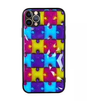 TPU+PC чехол Prisma Fluffie для Apple iPhone 11 Pro (5.8") Puzzle