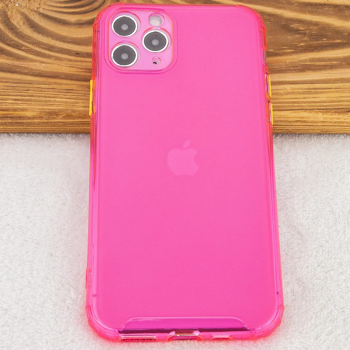 TPU чехол Сolor matte для Apple iPhone 11 Pro (5.8") Розовый