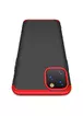 Пластиковая накладка GKK LikGus 360 градусов для Apple iPhone 11 Pro (5.8") Черный / Красный