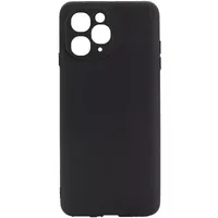 Силиконовый чехол Candy Full Camera для Apple iPhone 11 Pro (5.8") Черный / Black