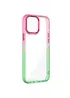Чехол TPU+PC Fresh sip series для Apple iPhone 11 Pro (5.8") Салатовый / Розовый
