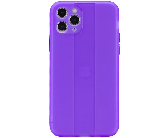 Чехол TPU Glossy Line Full Camera для Apple iPhone 11 Pro (5.8") Сиреневый
