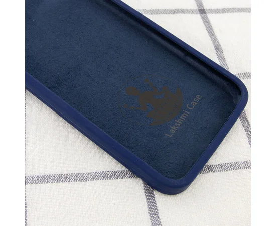 Чохол Silicone Case Lakshmi Square Full Camera для Apple iPhone 11 Pro (5.8") Темно-синій / Midnight blue