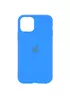 Чехол Silicone Case Full Protective (AA) для Apple iPhone 11 Pro (5.8") Голубой / Blue