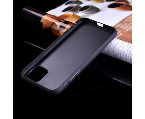 Кожаный чехол PU Retro classic для Apple iPhone 11 Pro (5.8") Черный