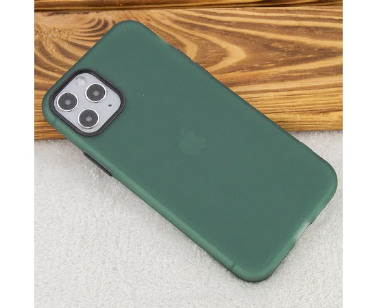 Чохол-накладка Epik Moon Eclipse series для Apple iPhone 11 Pro (5.8 ") Темно-зелений / Чорний