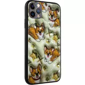 TPU+PC чехол Prisma Plushie для Apple iPhone 11 Pro (5.8") Corgi