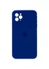 Чохол Silicone Case Square Full Camera Protective (AA) для Apple iPhone 11 Pro (5.8") Синій / Deep navy