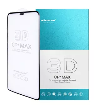 Захисне скло Nillkin (CP + max 3D) для Apple iPhone 11 Pro (5.8 ") / X (5.8") / XS (5.8 ") Чорний