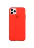 Чохол Silicone case (A) (з закритим низом) для Apple iPhone 11 Pro (5.8 ") Червоний / Red
