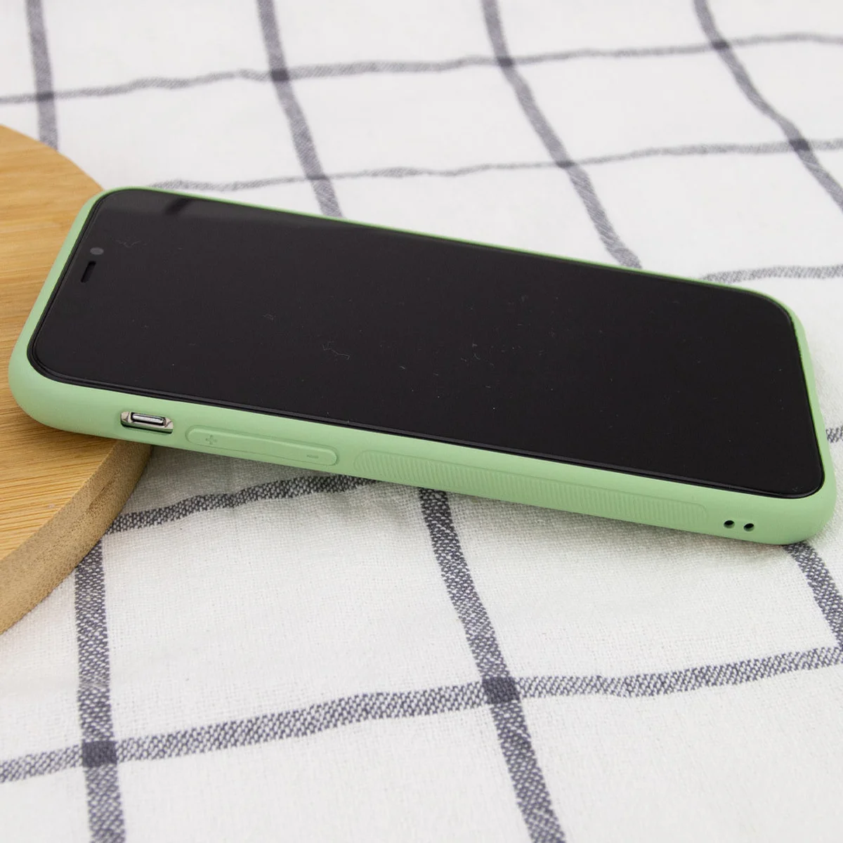 Шкіряний чохол Xshield для Apple iPhone 11 Pro (5.8 ") Зелений / Pistachio