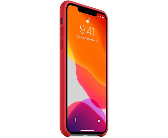 Чехол Silicone case (AAA) для Apple iPhone 11 Pro (5.8") Красный / Red