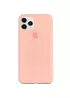 Чехол Silicone case (A) (с закрытым низом) для Apple iPhone 11 Pro (5.8") Розовый / Pink